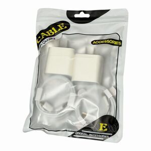 2 Pack USB-C to USB-C Fast Charging Braided Cables 6FT New Sealed.